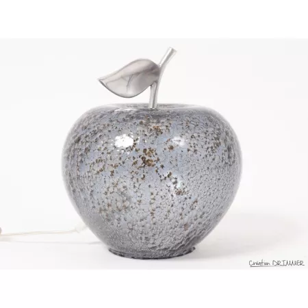 Lampe Pomme Gris Fumé