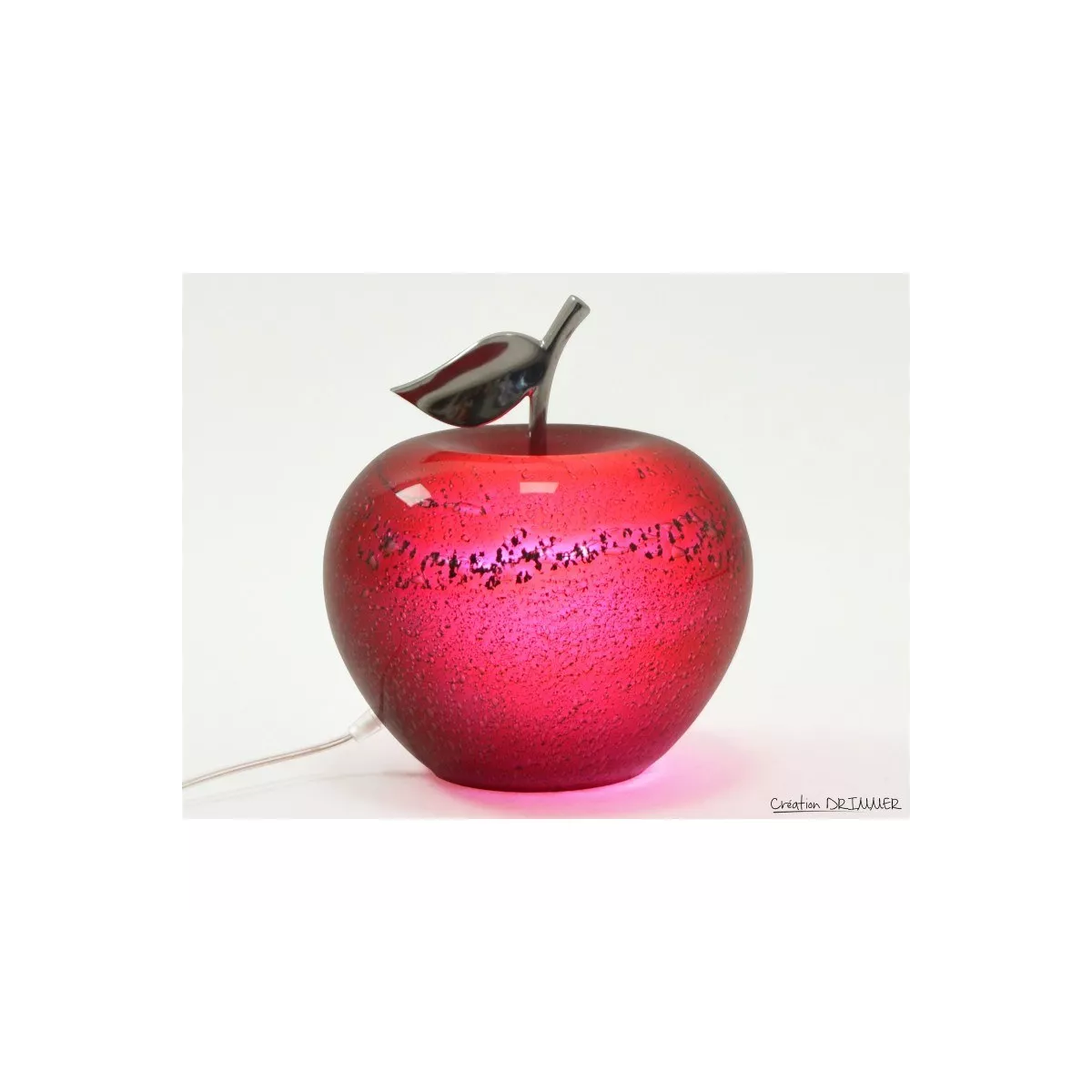 Lampe Pomme Rouge 24x24
