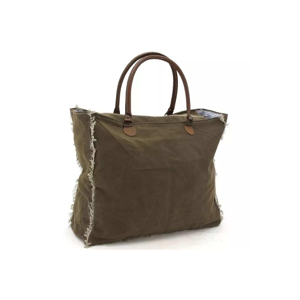 Sac Coton et Cuir Cerf