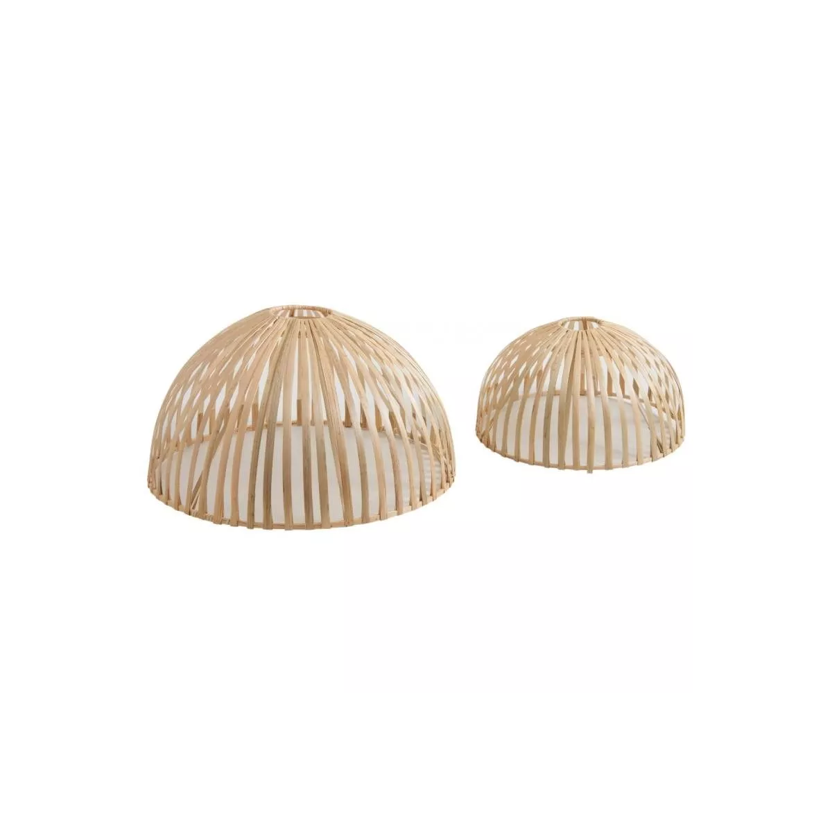 Suspension Bambou Naturel 30x30