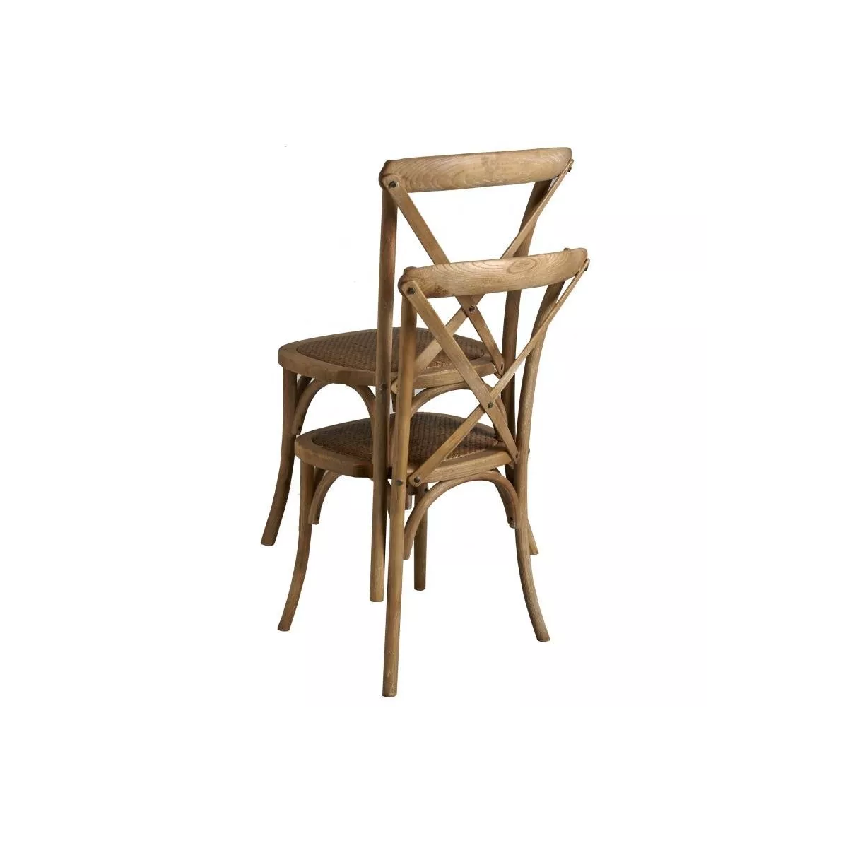 Chaise Bistrot en Bois Orme
