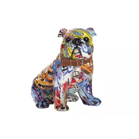 Sculpture Bulldog Assis Pop Art H.22cm