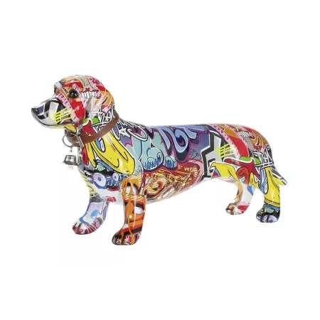 Sculpture Teckel Pop Art H.20cm