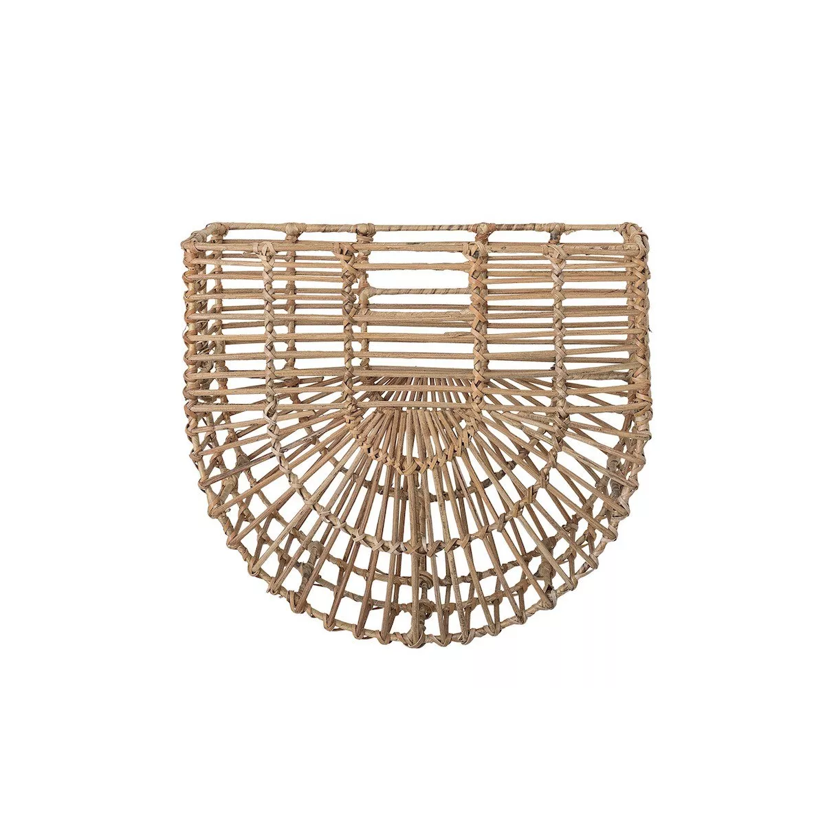 Porte Revues Mural Rotin Naturel