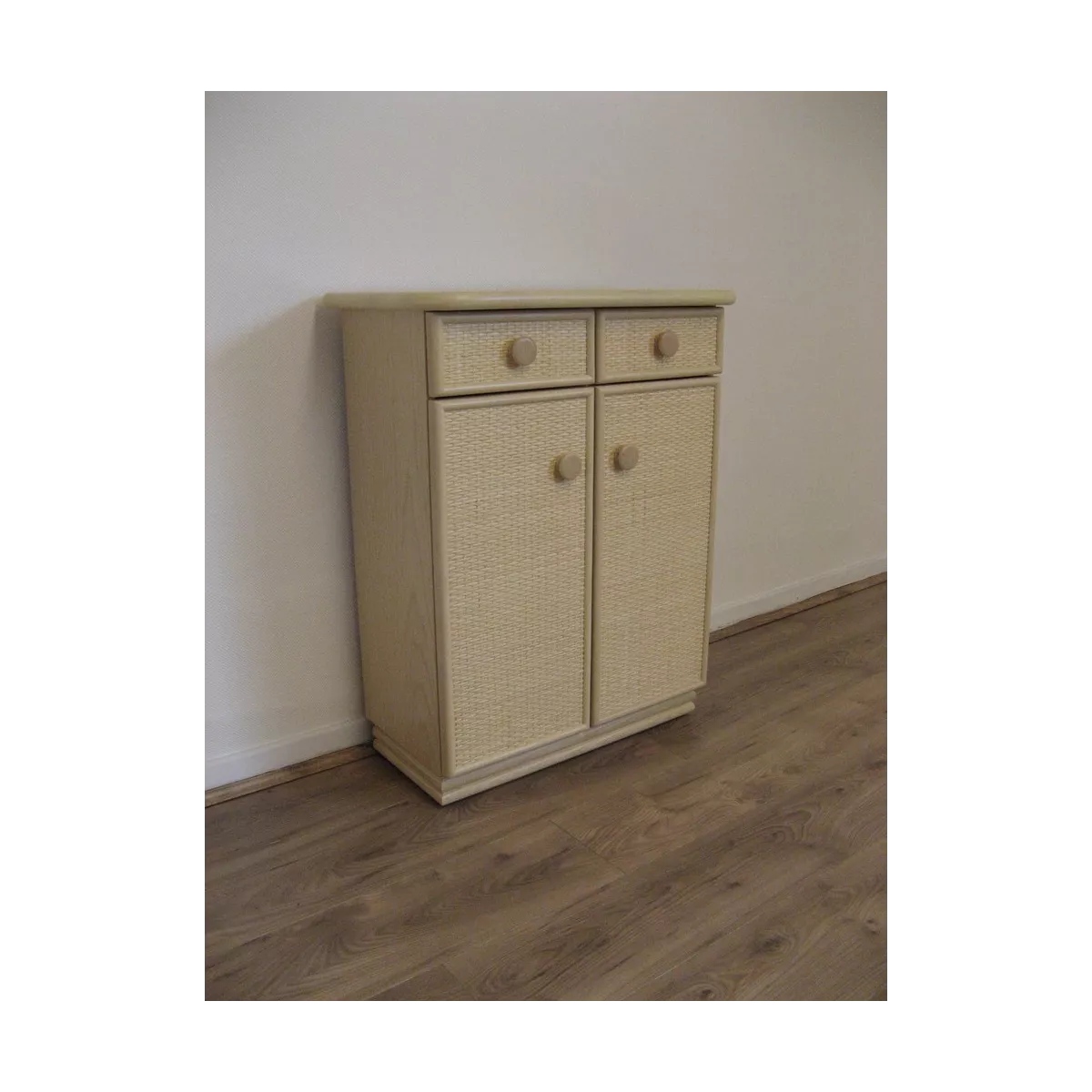 Meuble Zante 67x34 : 2 Portes et 2 Tiroirs Filipino