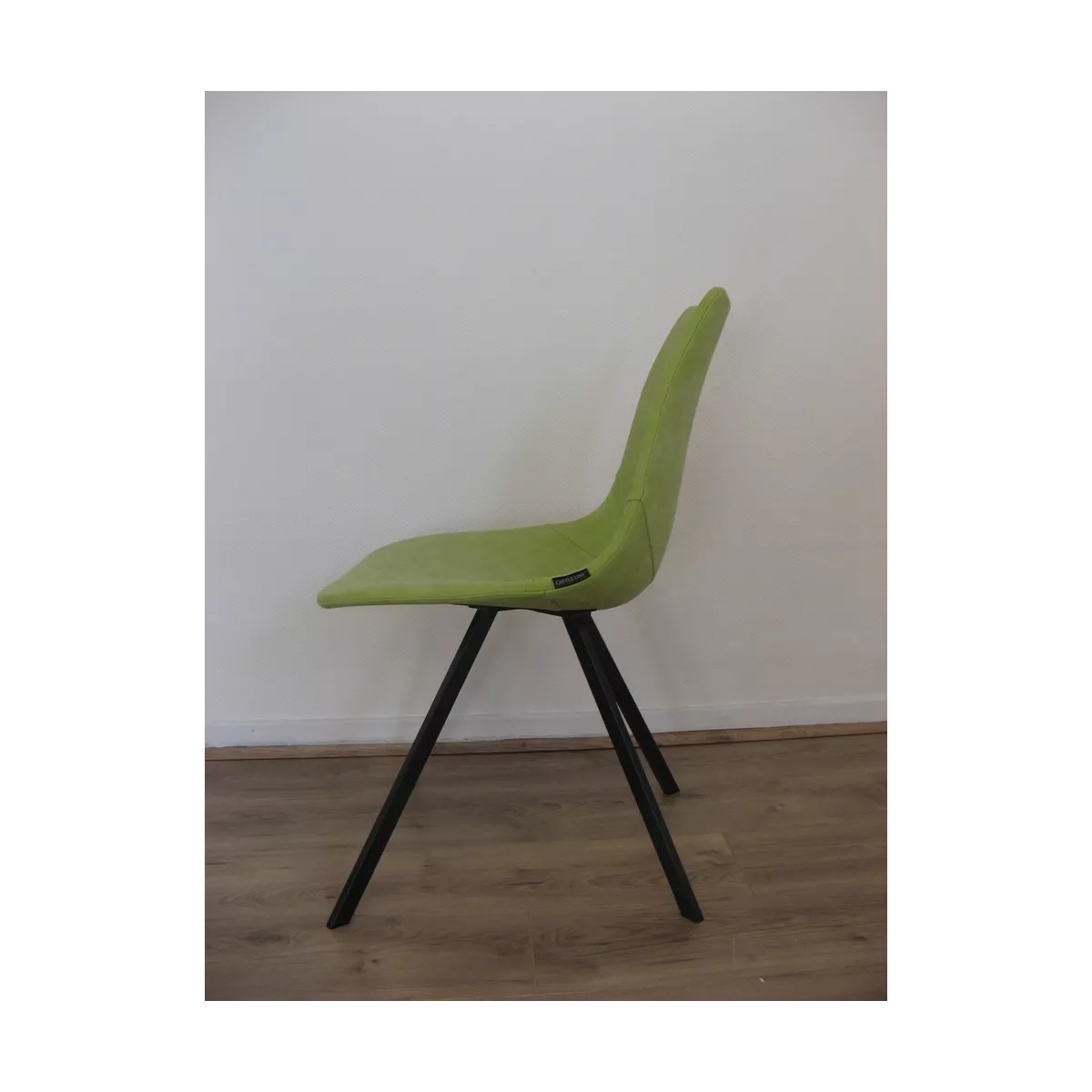 Chaise Happy  Simili Vert