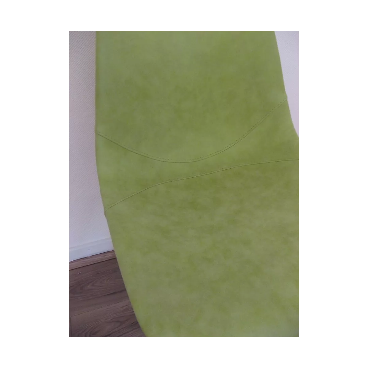 Chaise Happy  Simili Vert