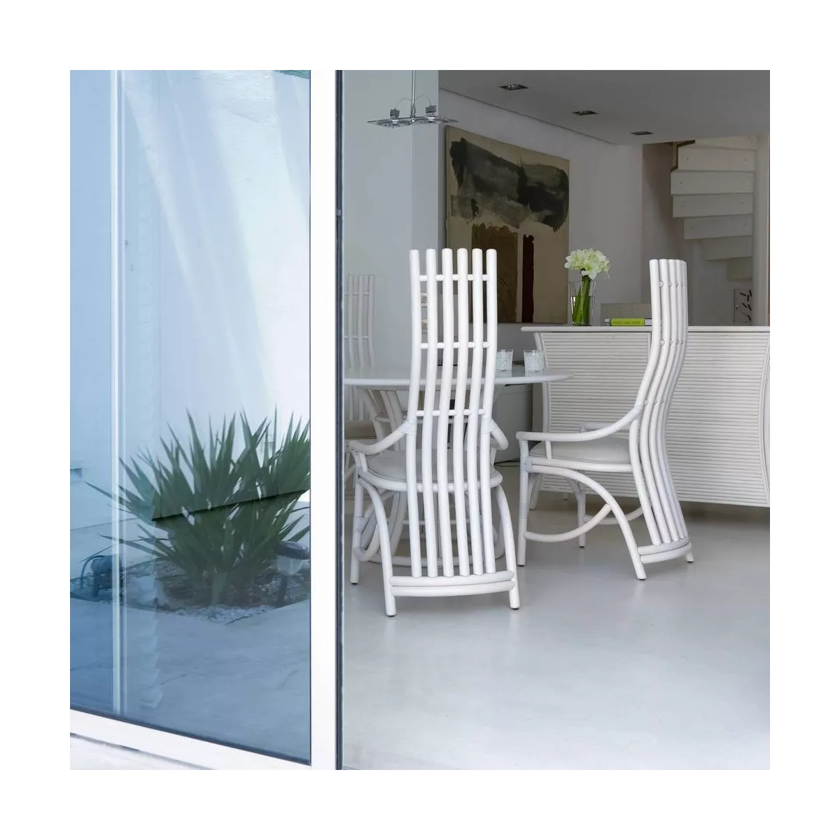 Chaise Grenade Blanc