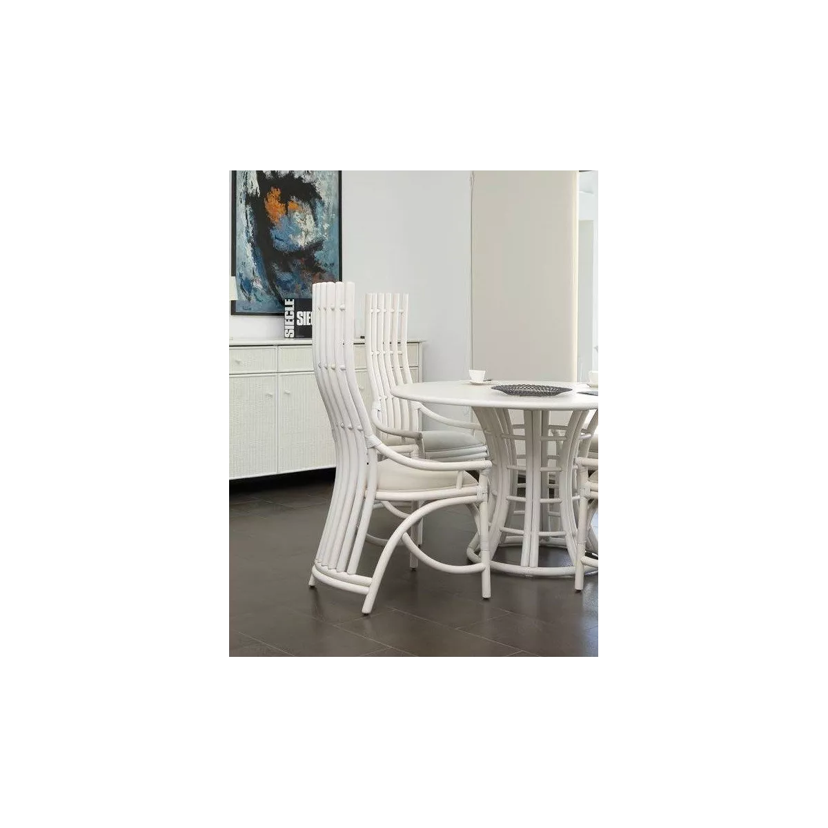 Chaise Grenade Blanc