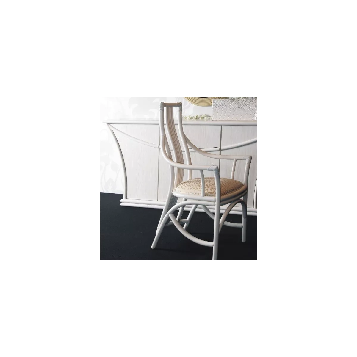 Chaise Delos Blanc