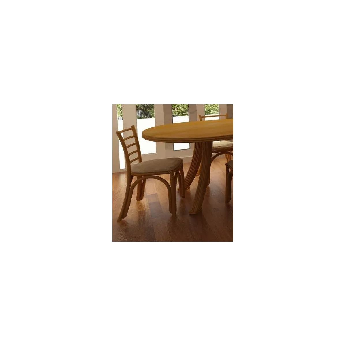 Chaise Canton Cannel