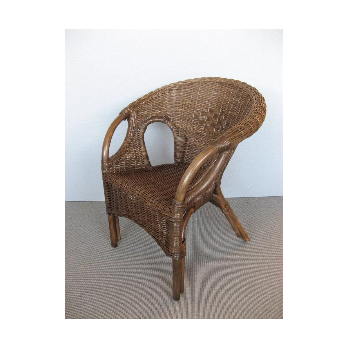 Fauteuil Enfant Clowny Brun