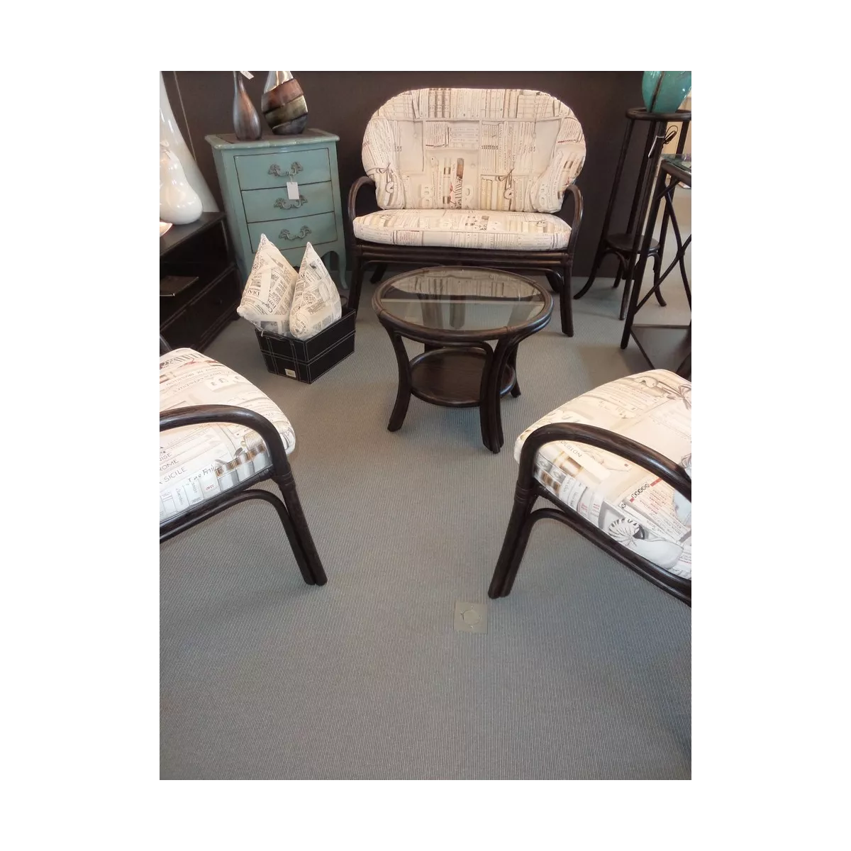 Table de jeux 60x60 Café