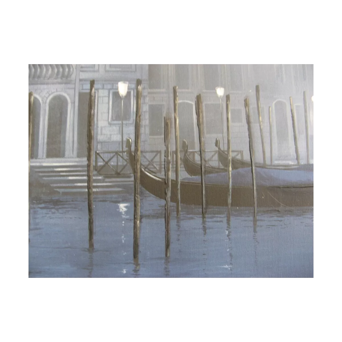 Tableau Venise en Hiver