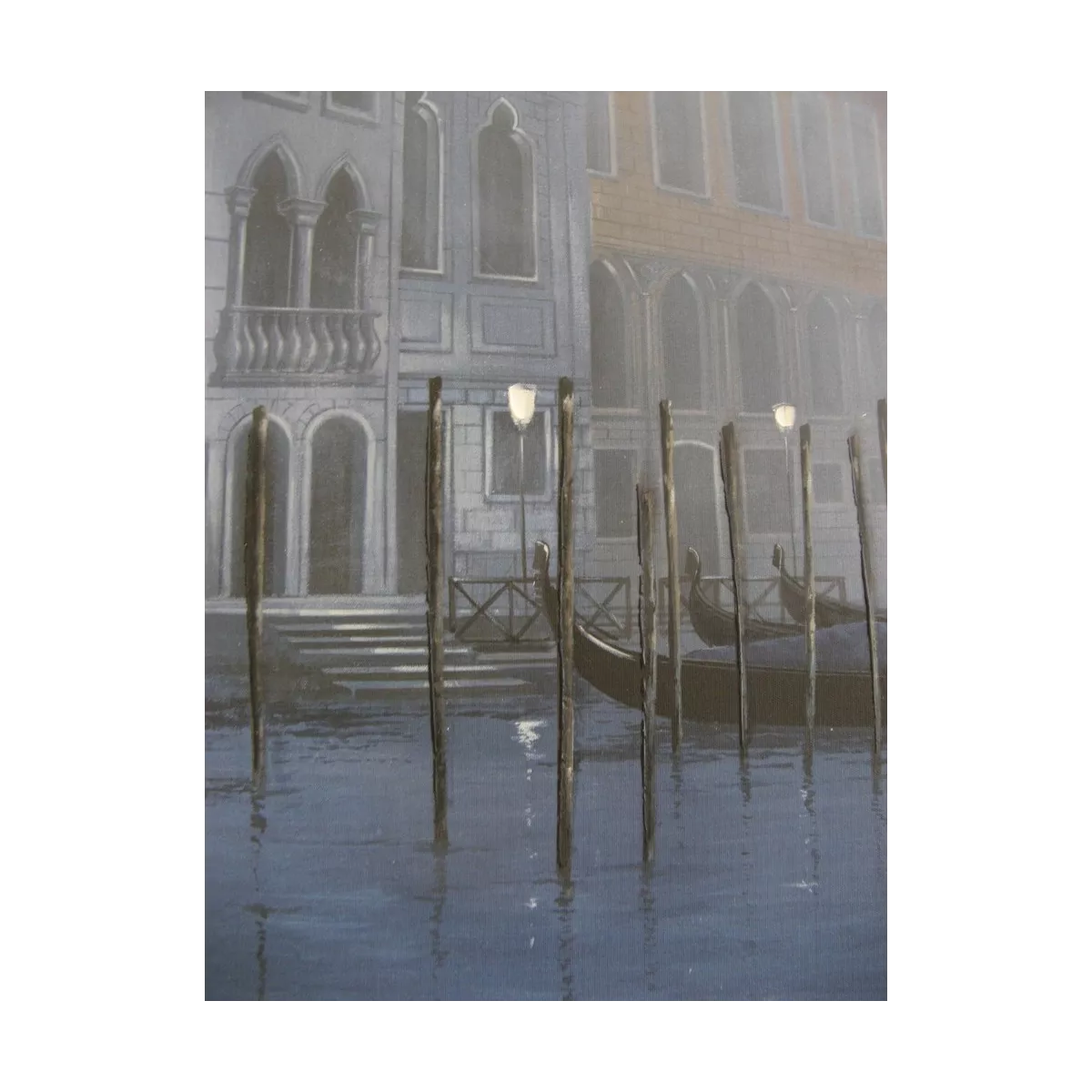 Tableau Venise en Hiver