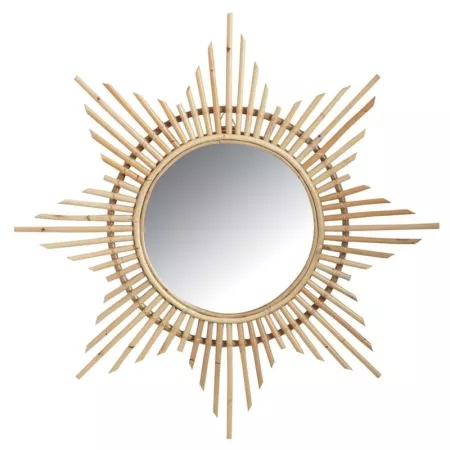 Miroir Rotin Etoile