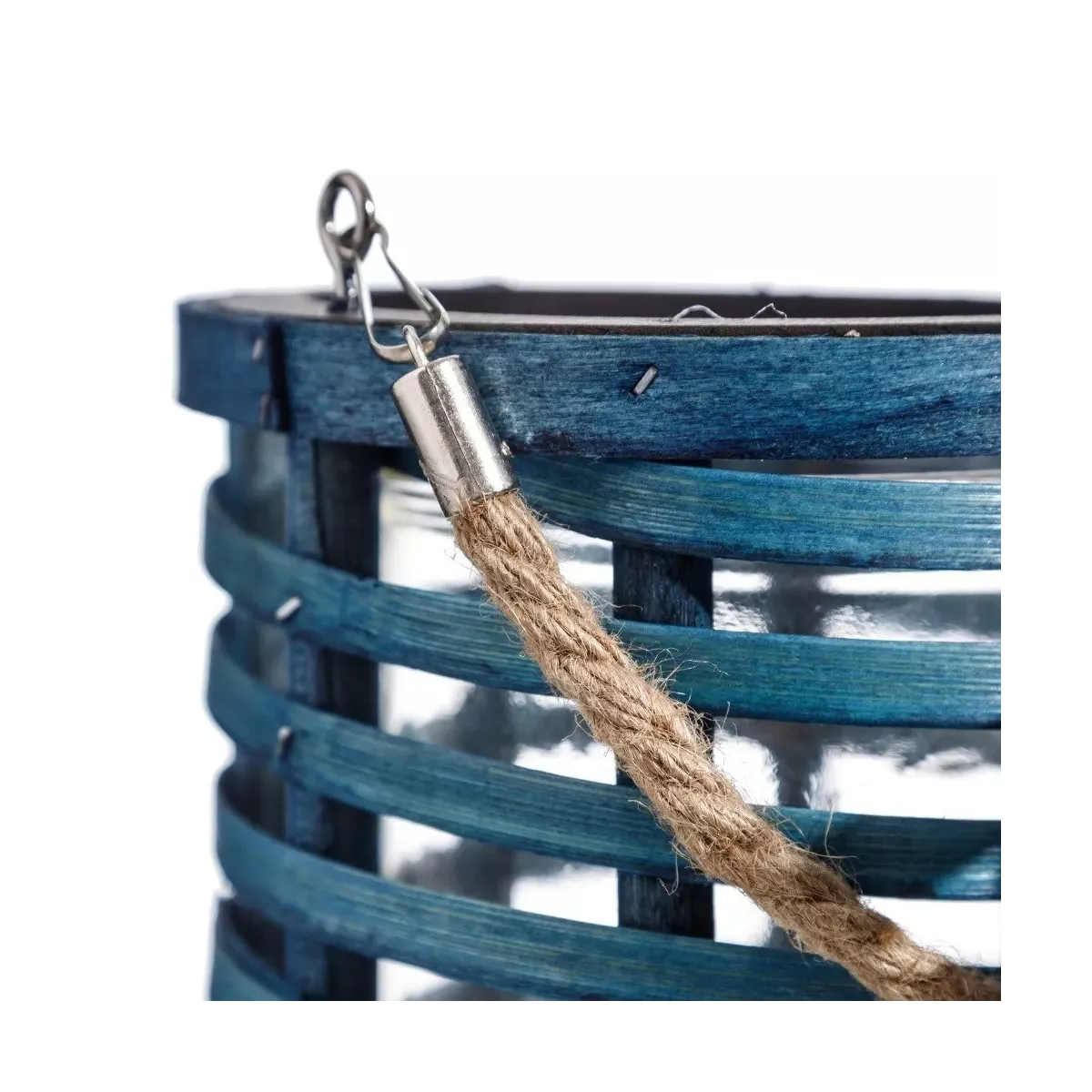 Lanterne Vila Bois Bleu 16x16
