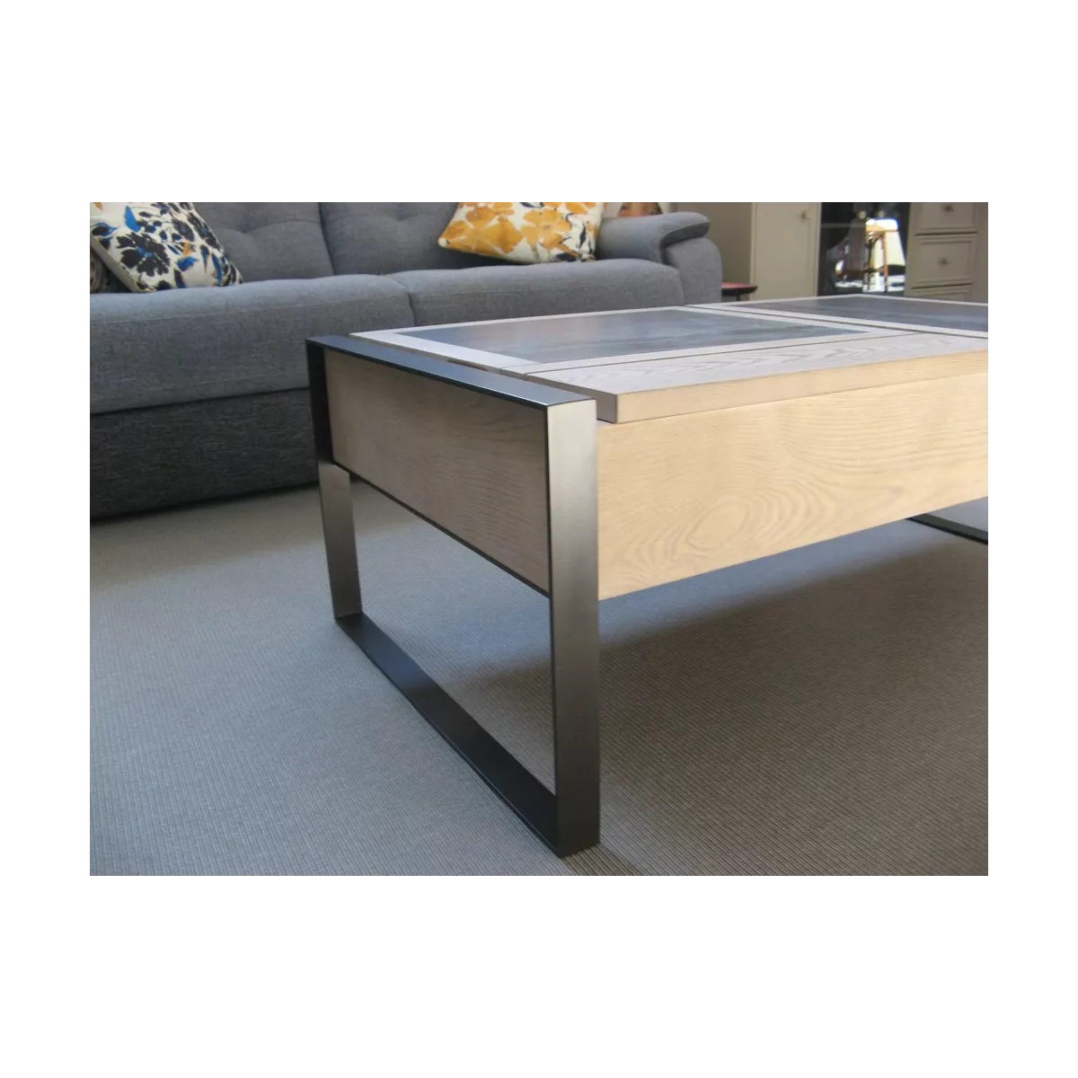 Table basse Glick  115 x 65 cm plateau relevable