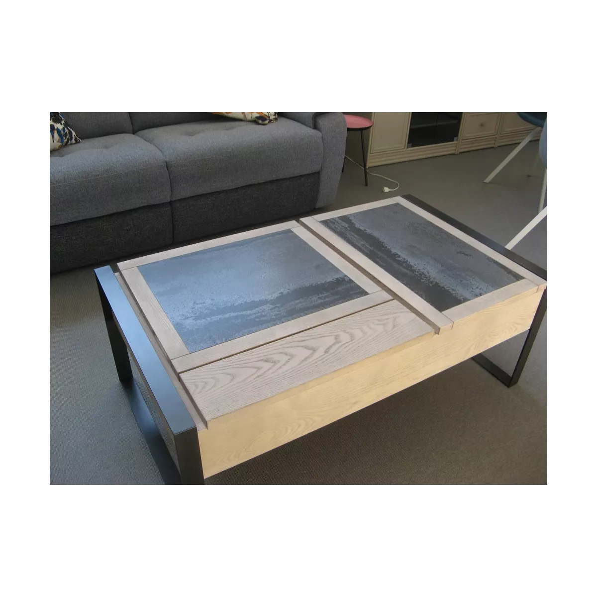 Table basse Glick  115 x 65 cm plateau relevable