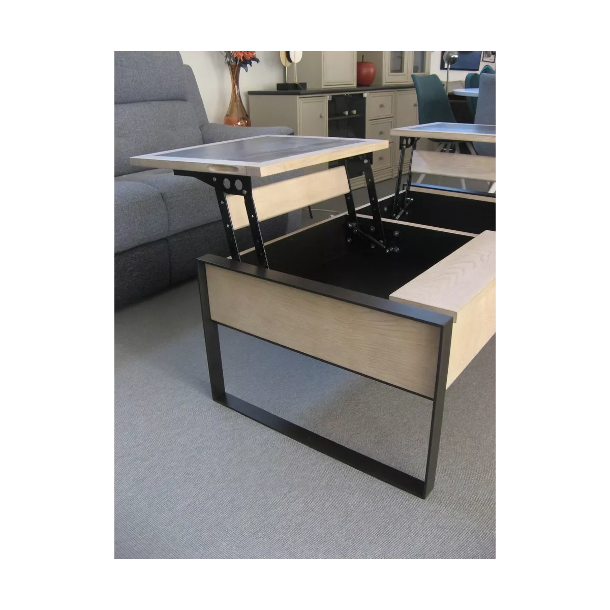 Table basse Glick  115 x 65 cm plateau relevable