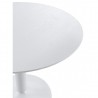 Table Abel ronde 100x100 Blanc