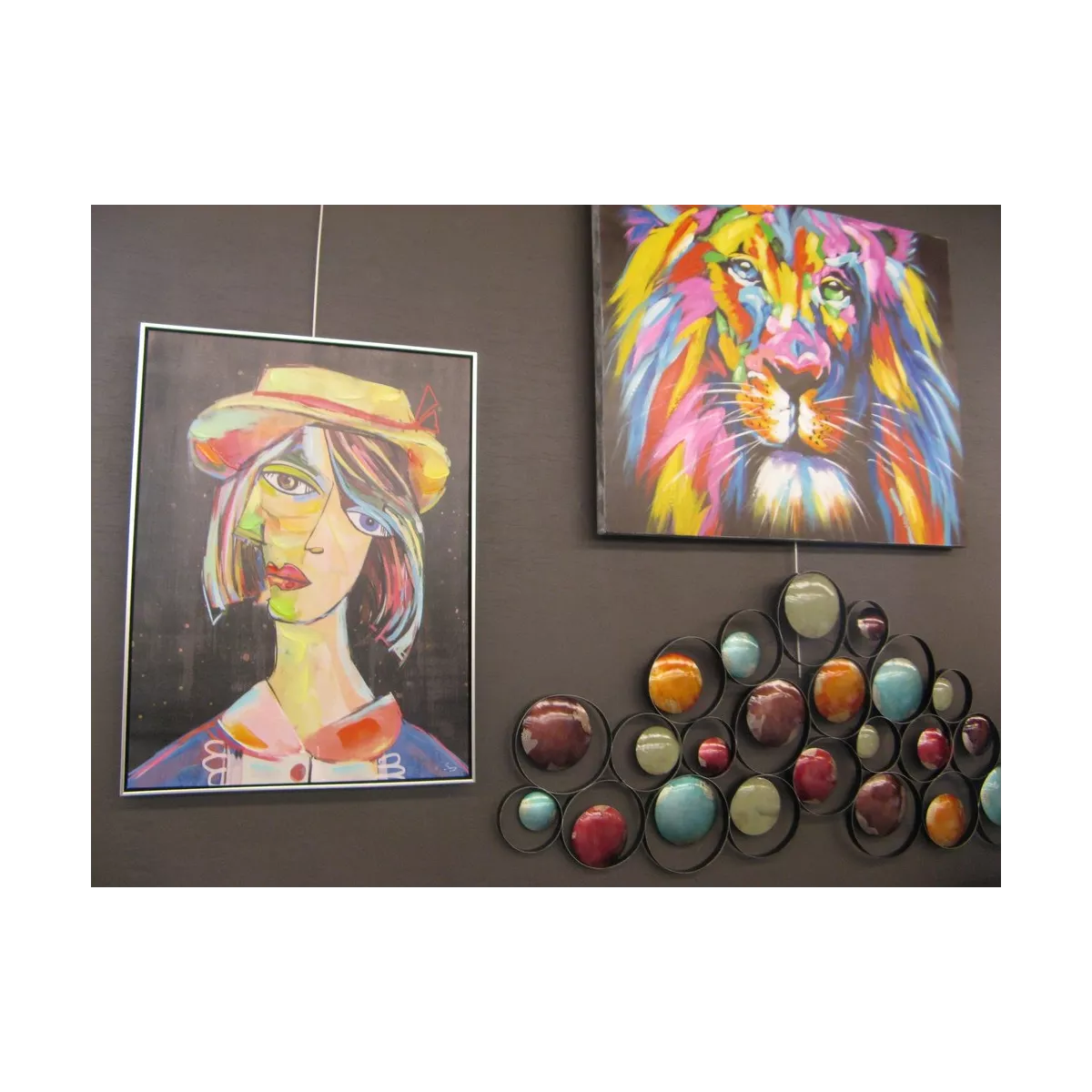 Déco Murale Métal Bahou