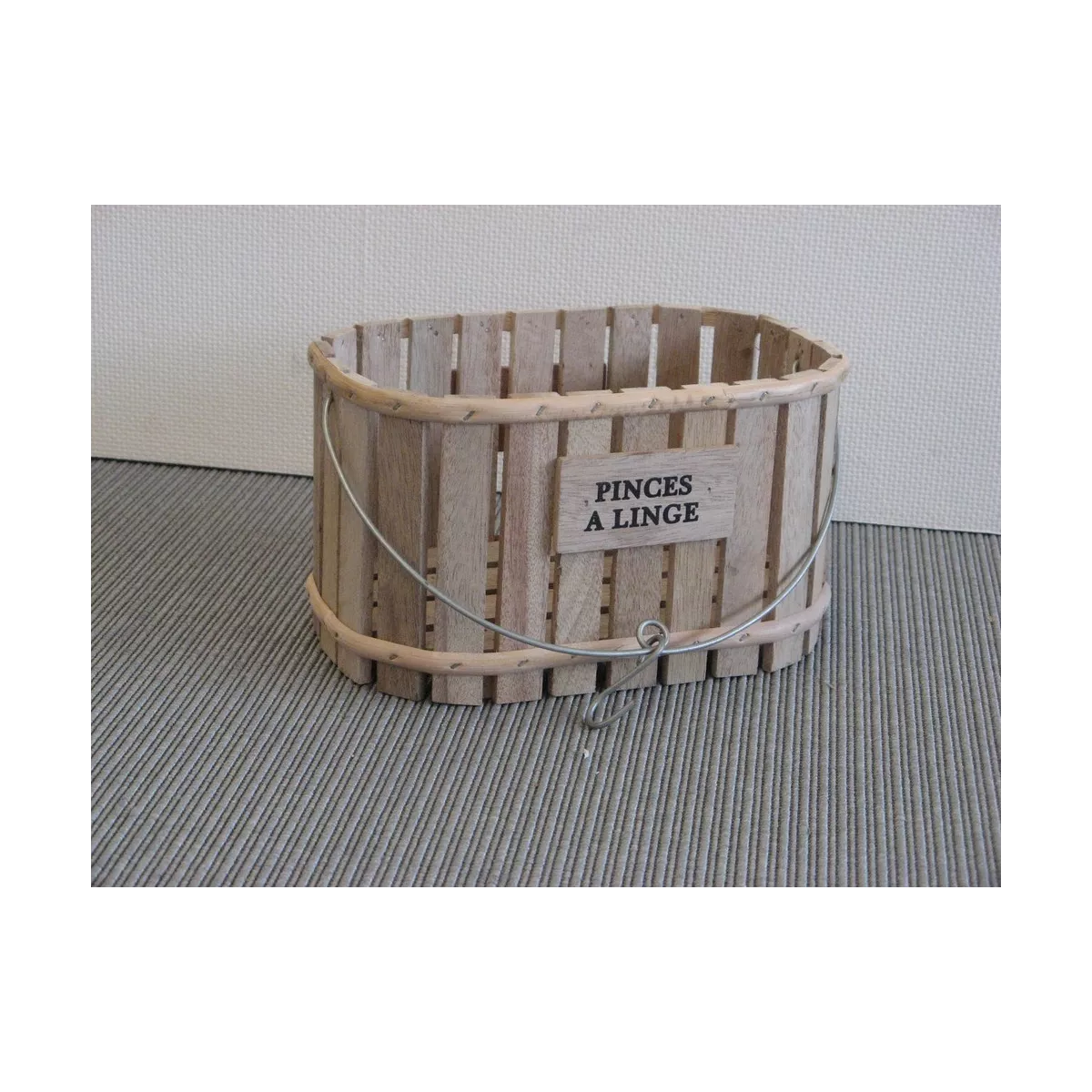 Panier Pince à linge en bois