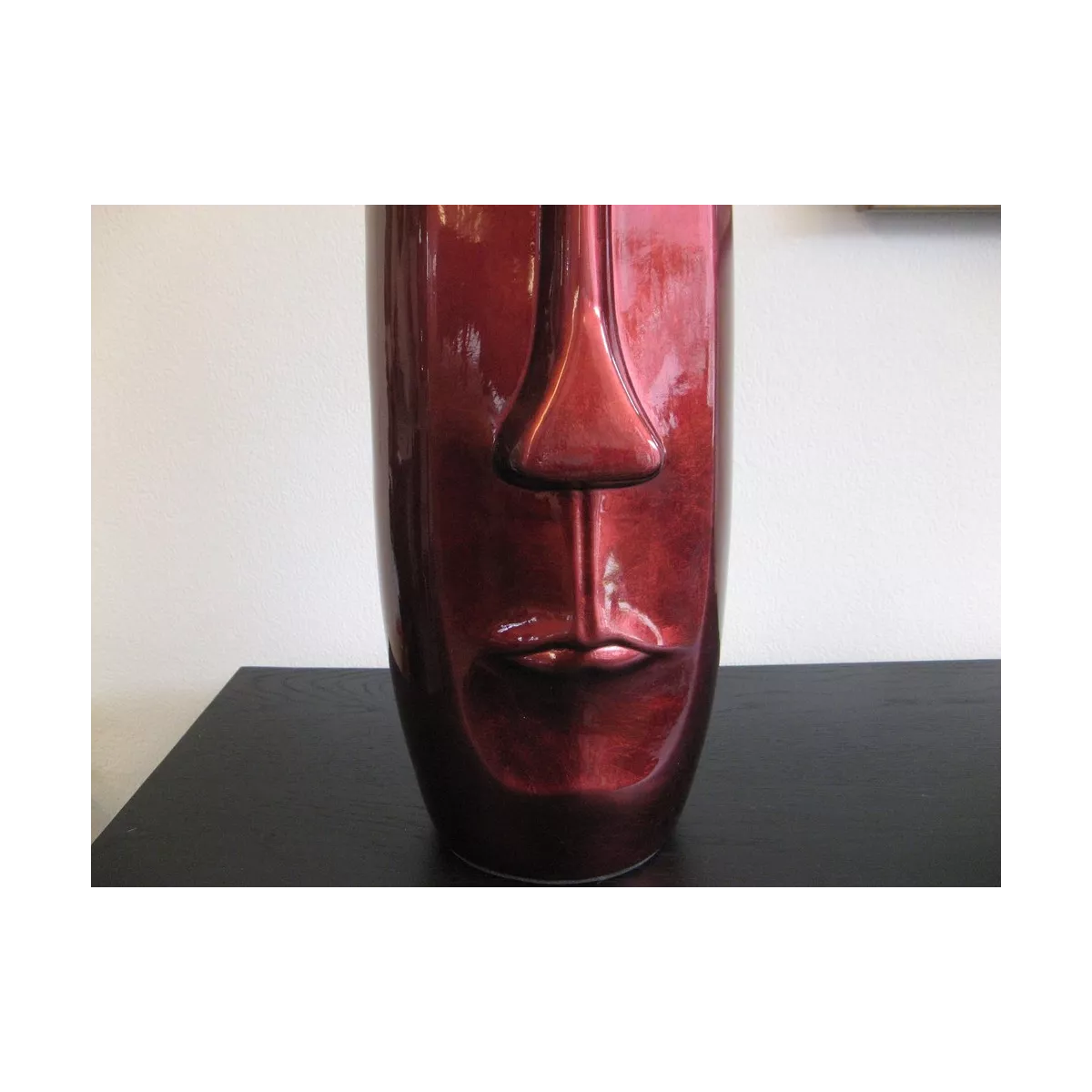 Vase Visage Eloquence H 61 CM