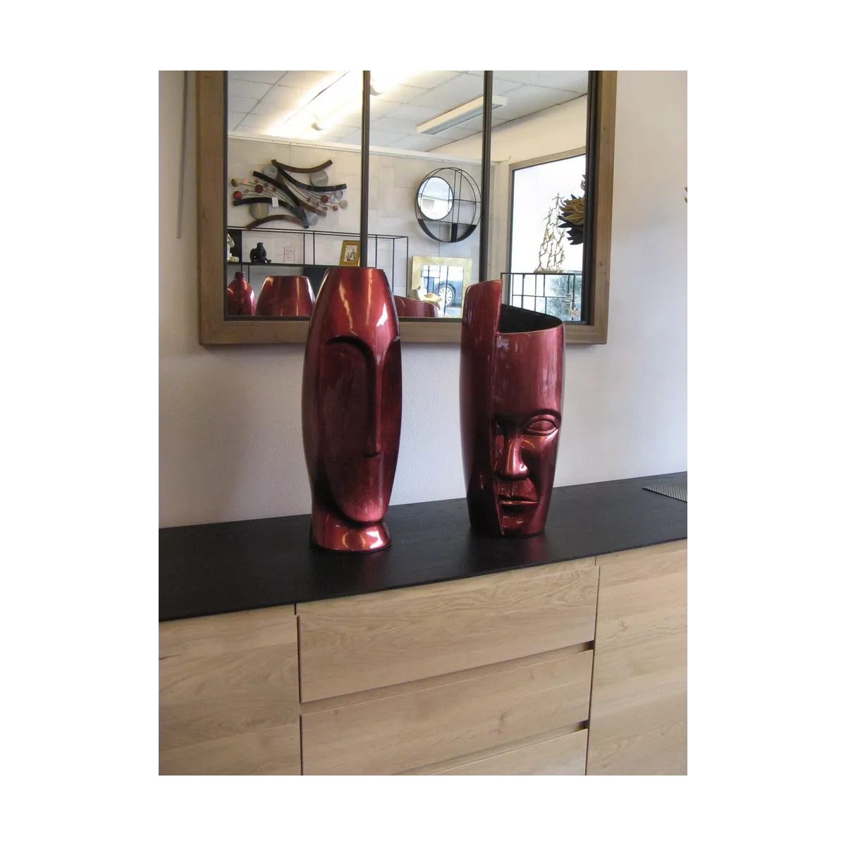 Vase Totem Eloquence H 51 CM