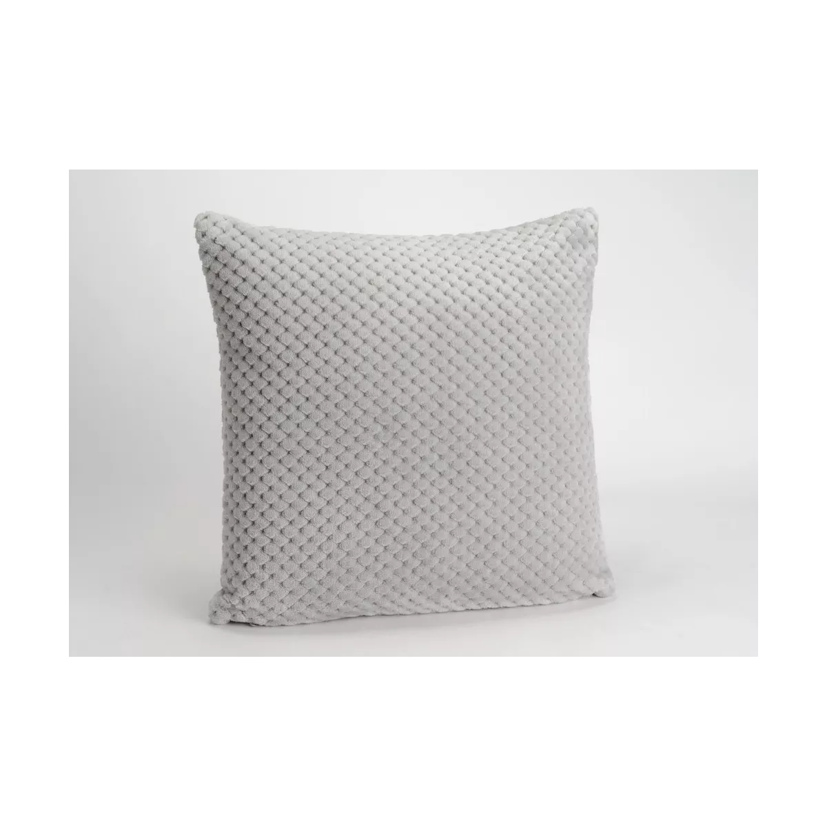 Coussin Damier Gris