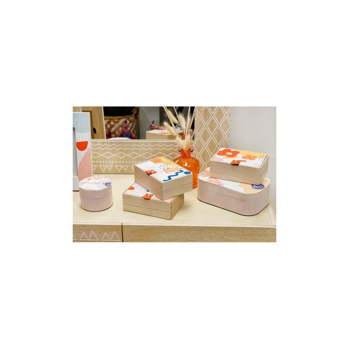 boite Fleurs 14x10