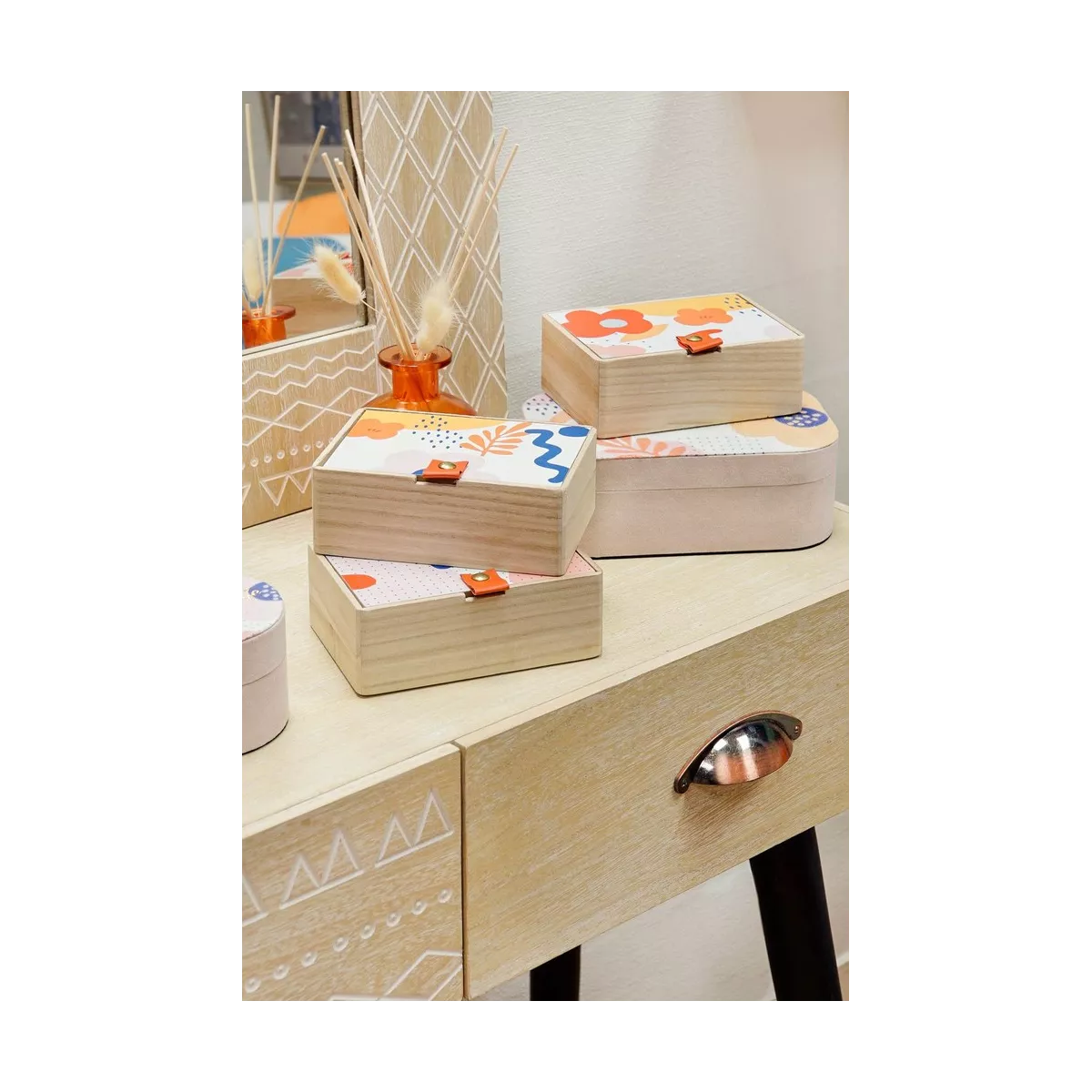 boite Fleurs 14x10