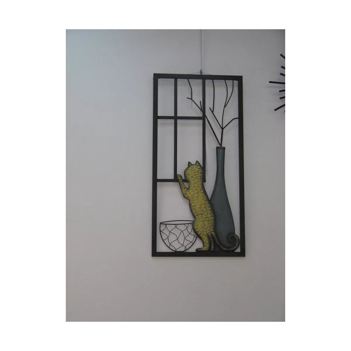 Décoration Murale Chat H.80cm