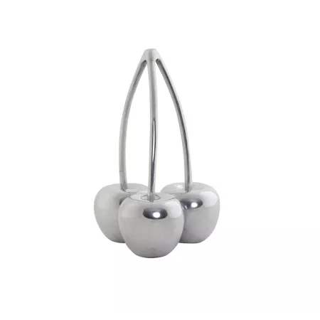 Statue 3 Cerises Argent