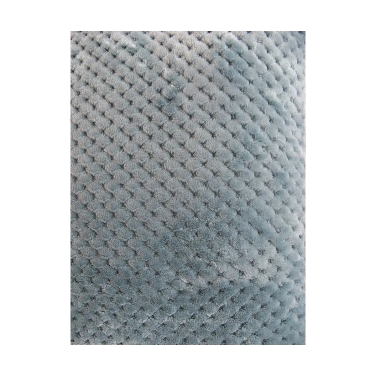 Coussin Damier Bleu Canard