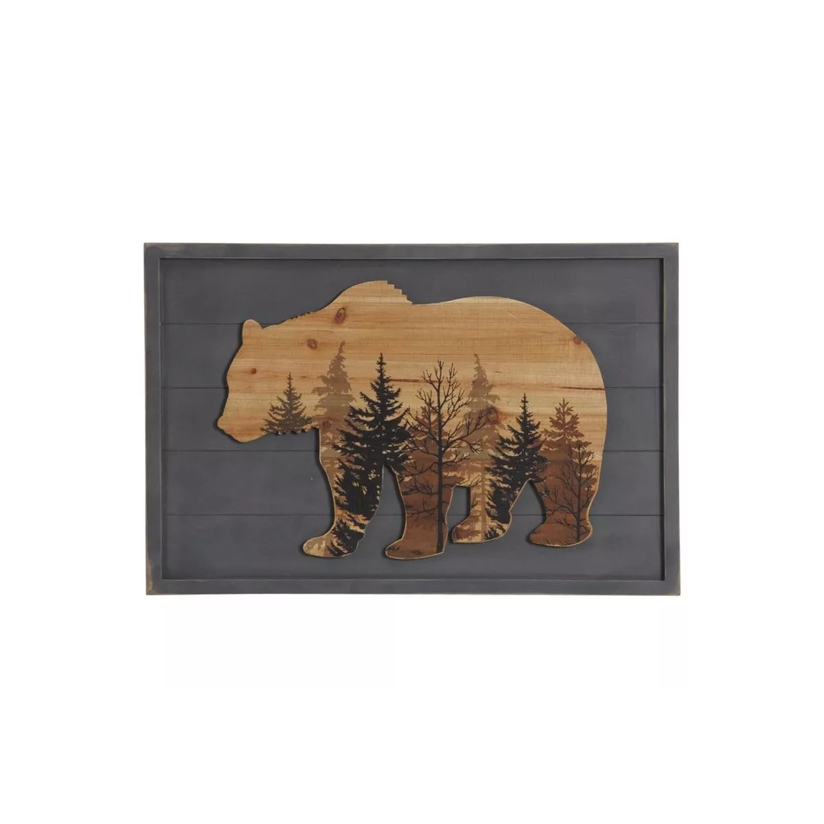 Tableau en bois Ours