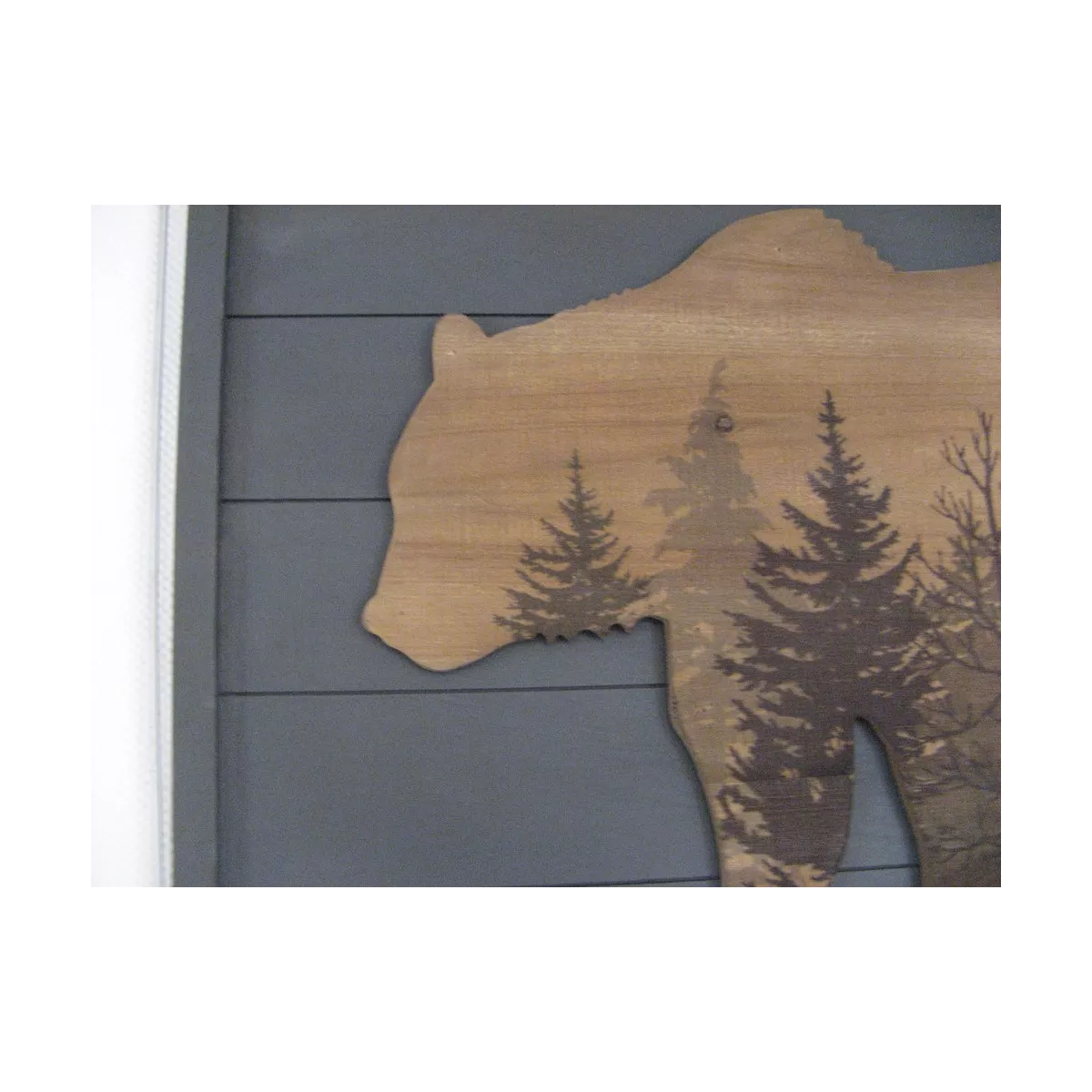 Tableau en bois Ours