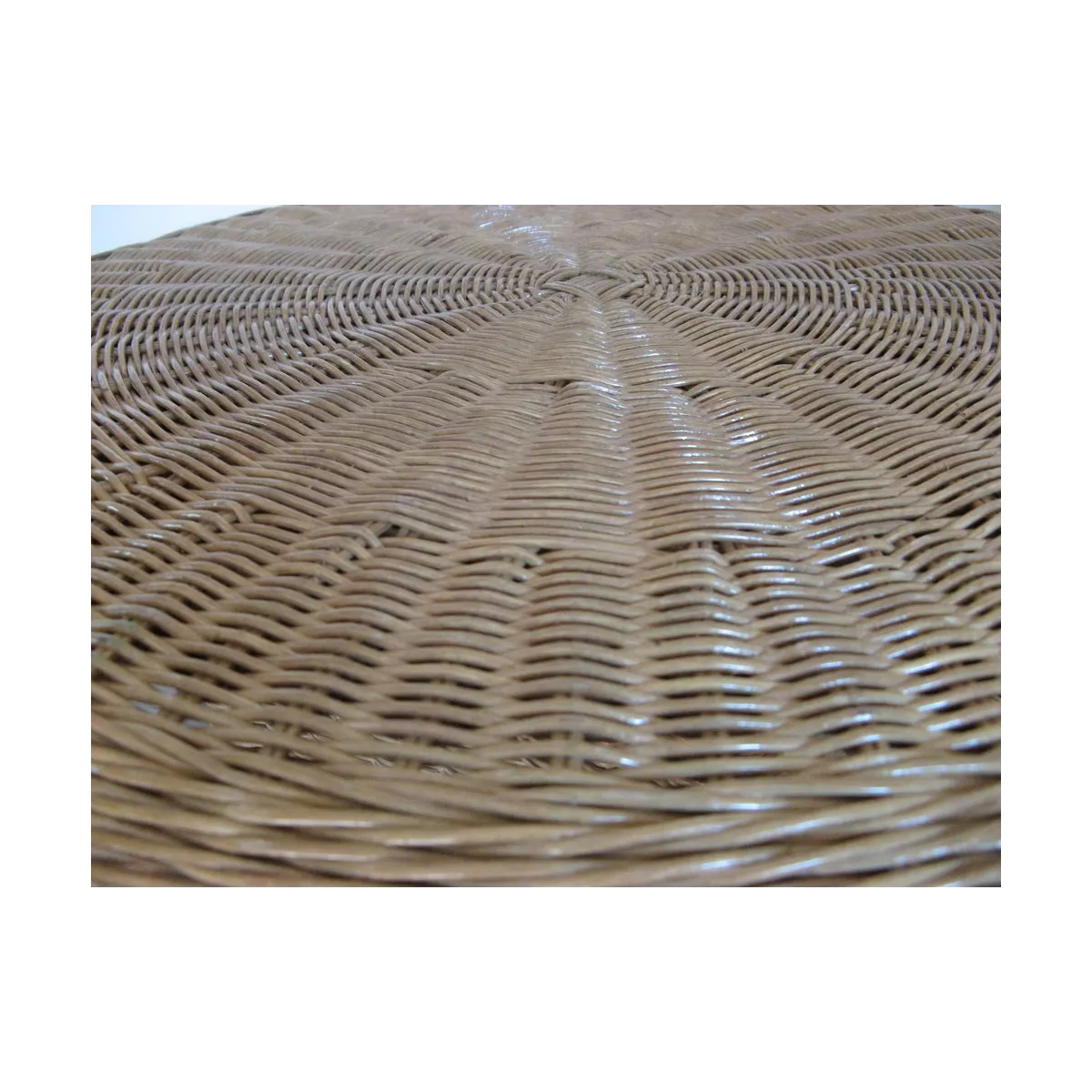 Table  Octaviany Diam 70 cm Noisette