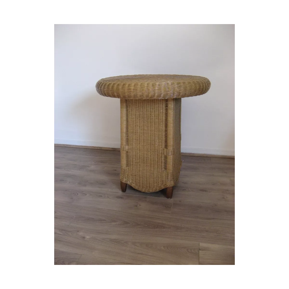 Table  Octaviany Diam 70 cm Noisette