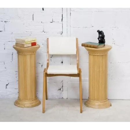 Colonne Romaine en Rotin H.67 cm Naturel