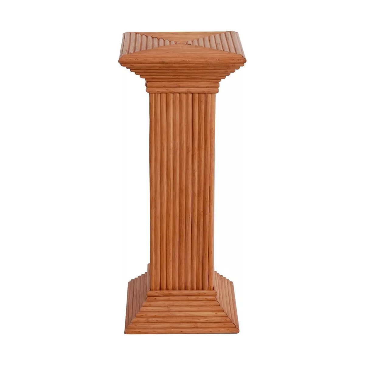 Colonne Grecque en Rotin H.67 cm Miel