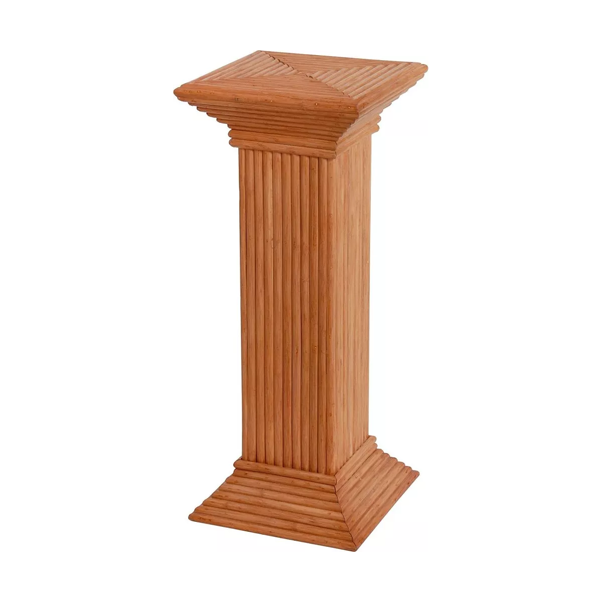 Colonne Grecque en Rotin H.67 cm Miel