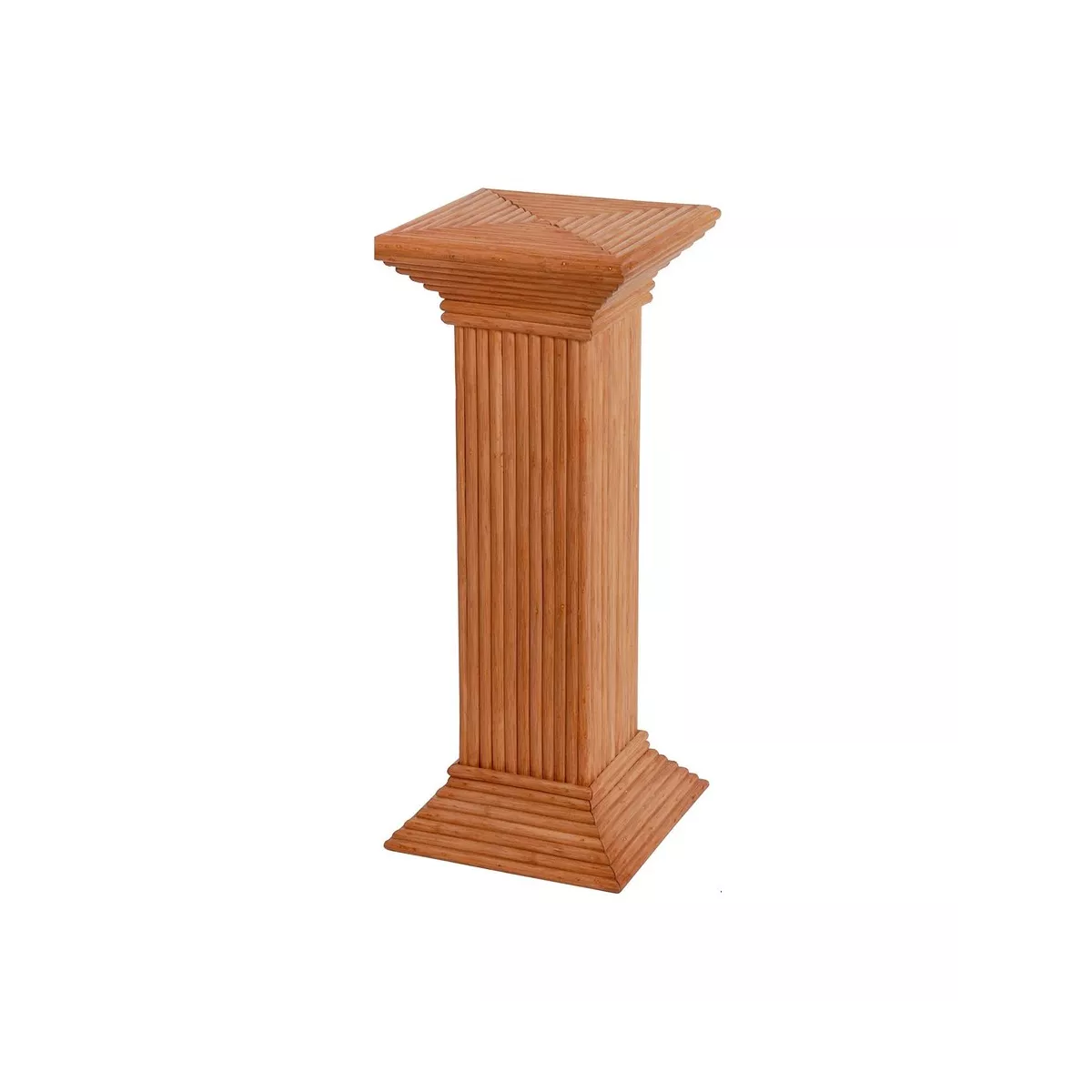 Colonne Grecque en Rotin H.67 cm Miel