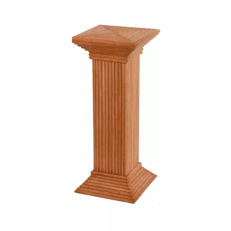 Colonne Greque en Rotin H.67 cm Miel
