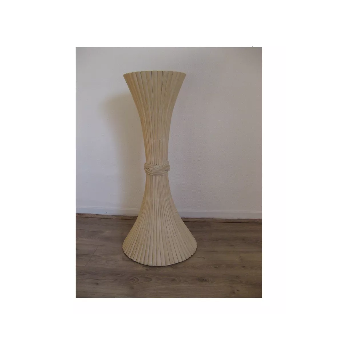 Colonne Gerbe de Blé H.78 cm Brut