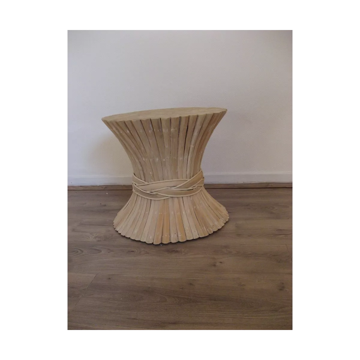 Colonne Gerbe de Blé H.40 cm Naturel