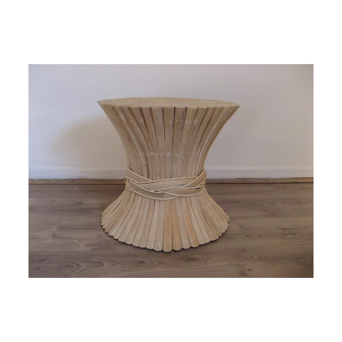 Colonne Gerbe de Blé H.40 cm Naturel