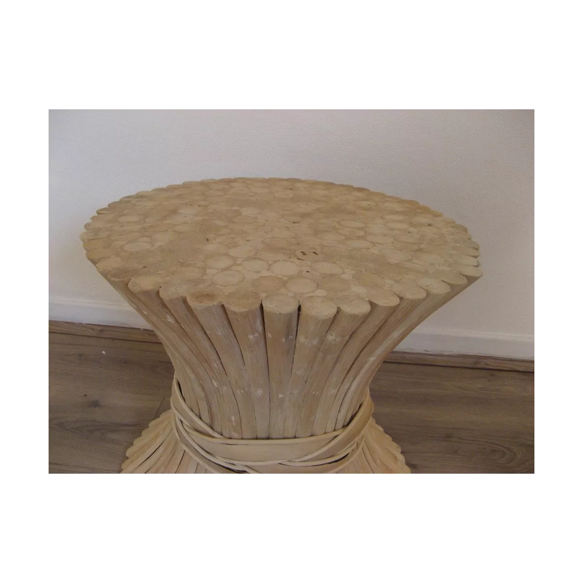 Colonne Gerbe de Blé H.40 cm Naturel
