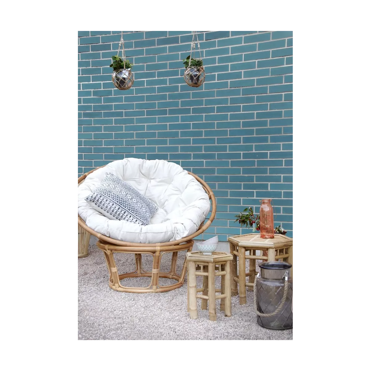Fauteuil Loveuse Rotin