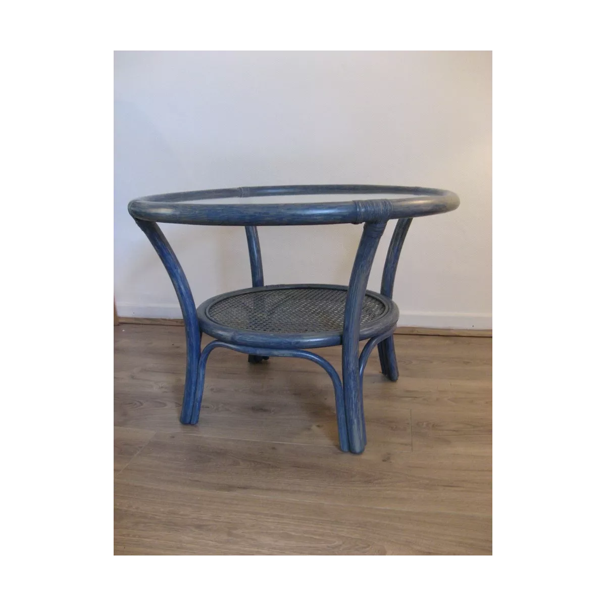 Table basse Datuk Bleu 70x70